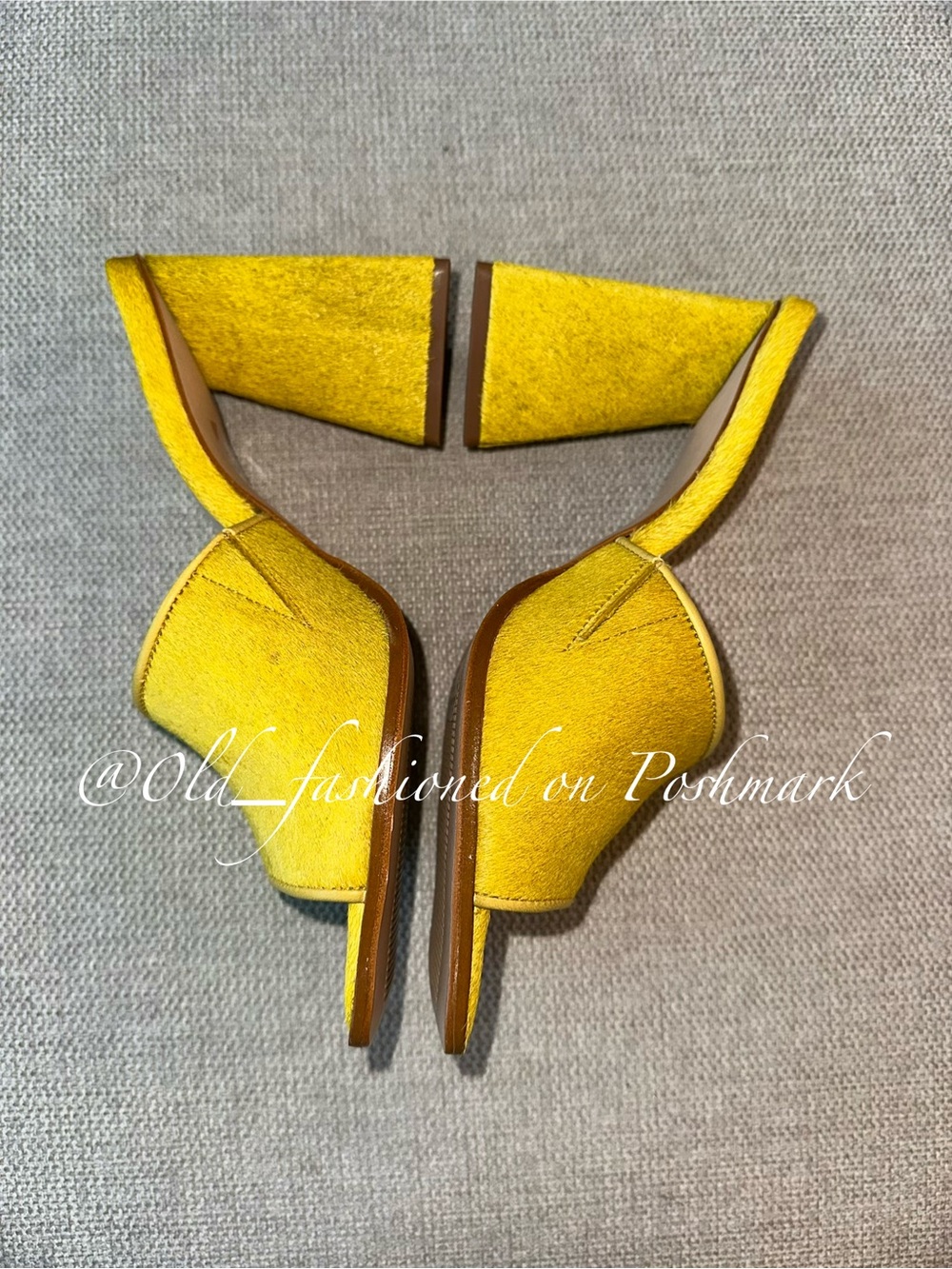 SCHUTZ Leather Lizah Sandals - Yellow - Picture 7 of 11